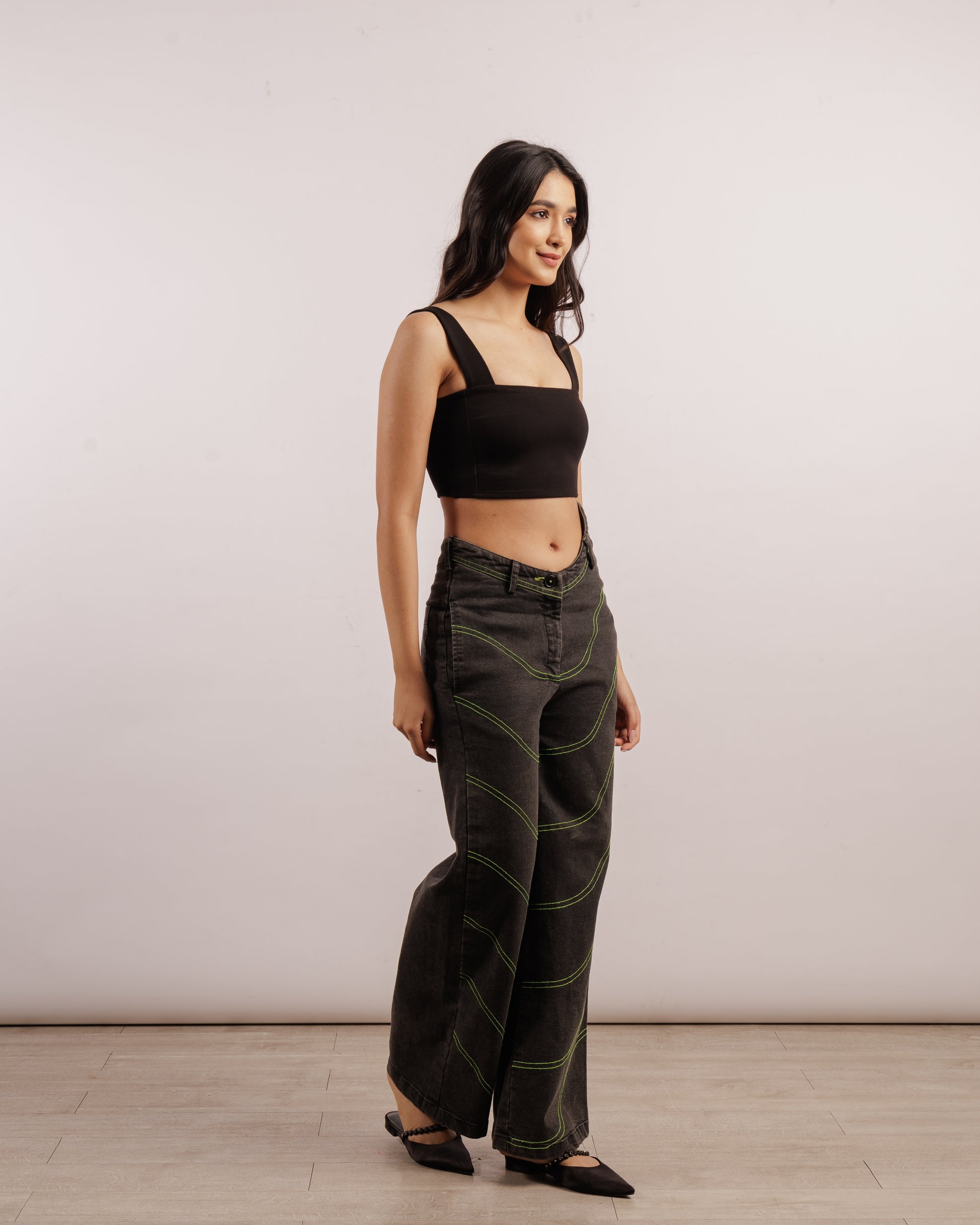Black Jalebi Jeans | Denim