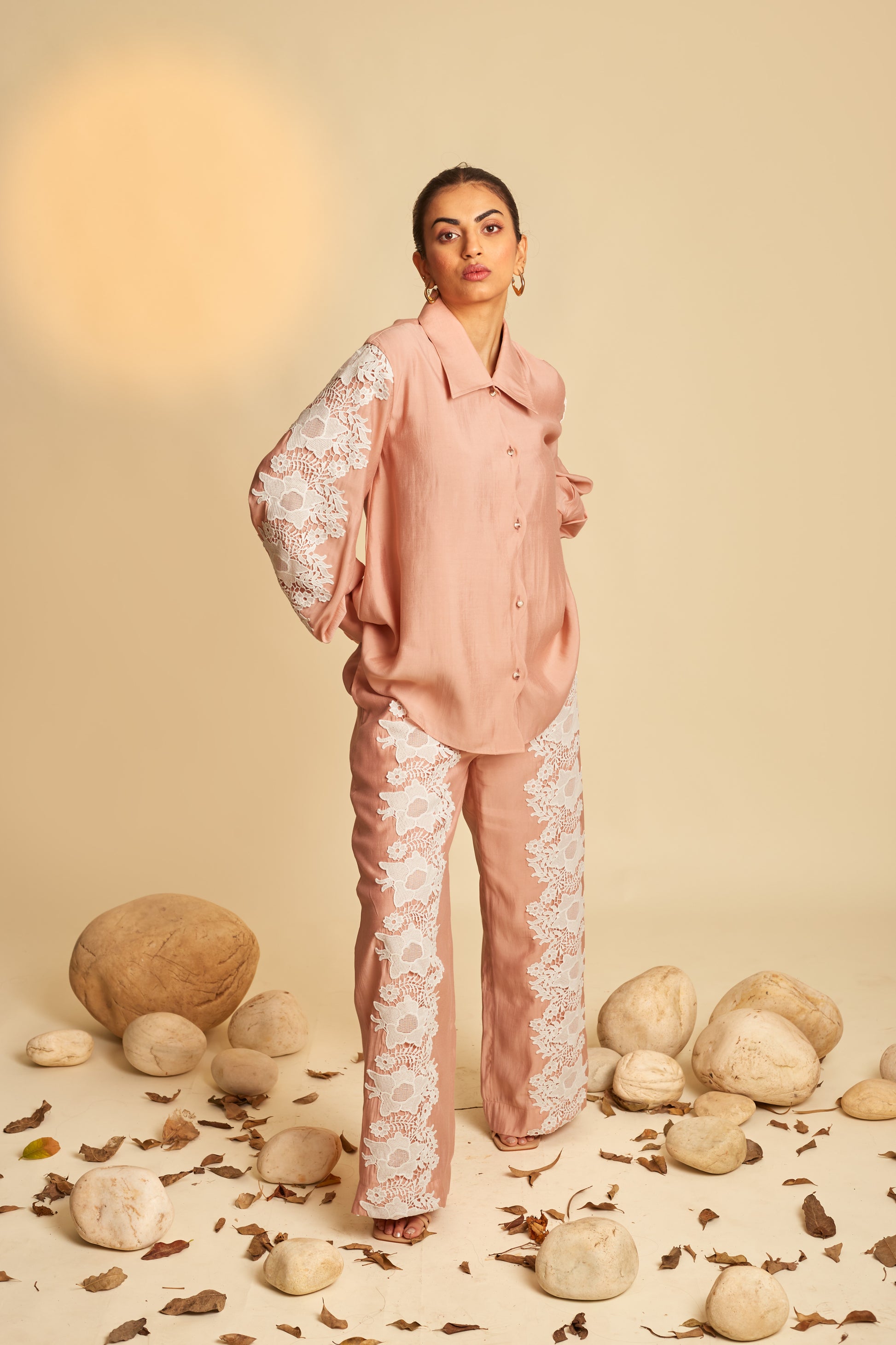 Pink Floral Co-Ord Set