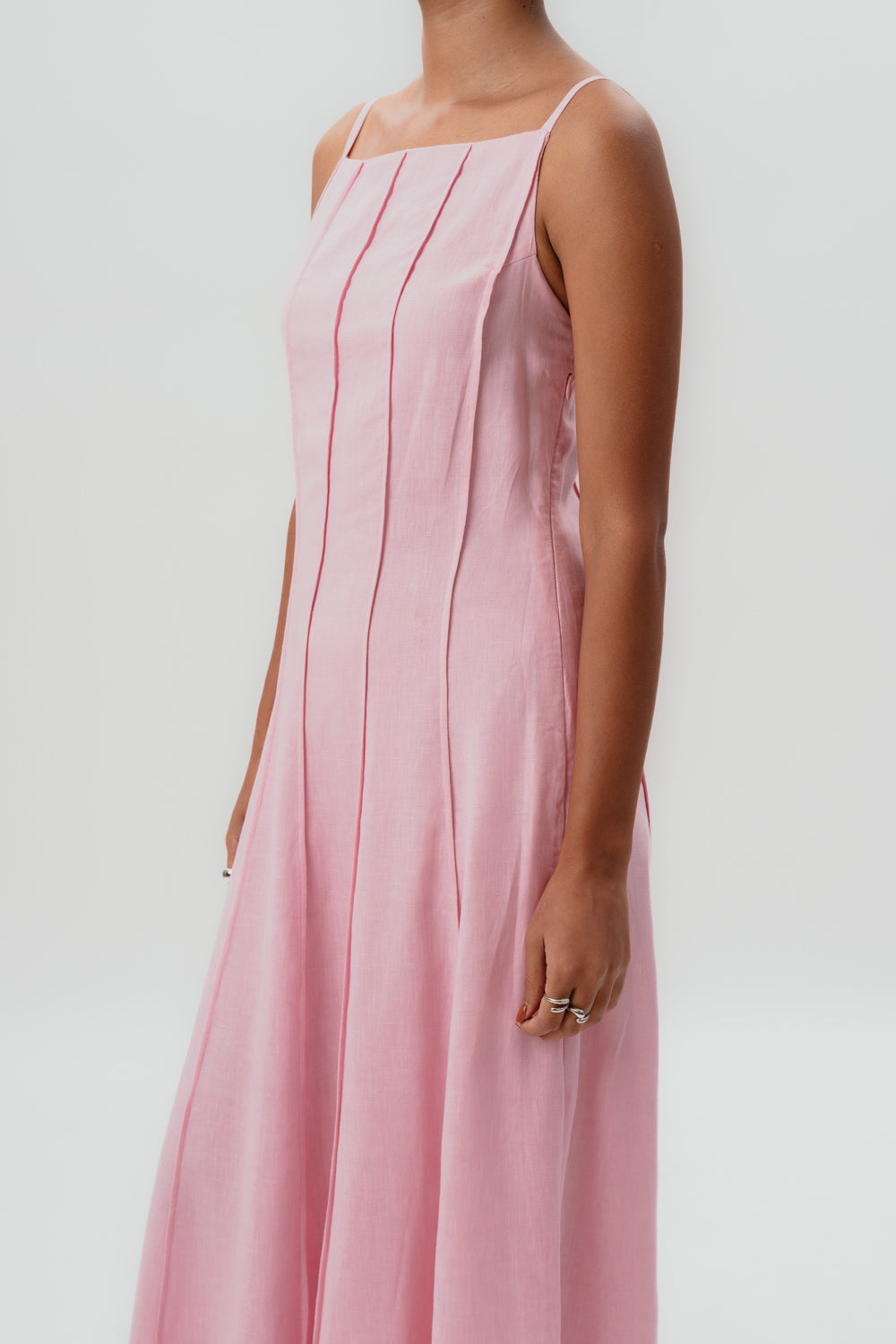 Pink Maxi Dress | Summer Dress | Linen