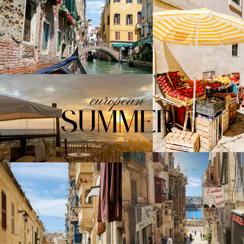 The Dream European Summer Wardrobe