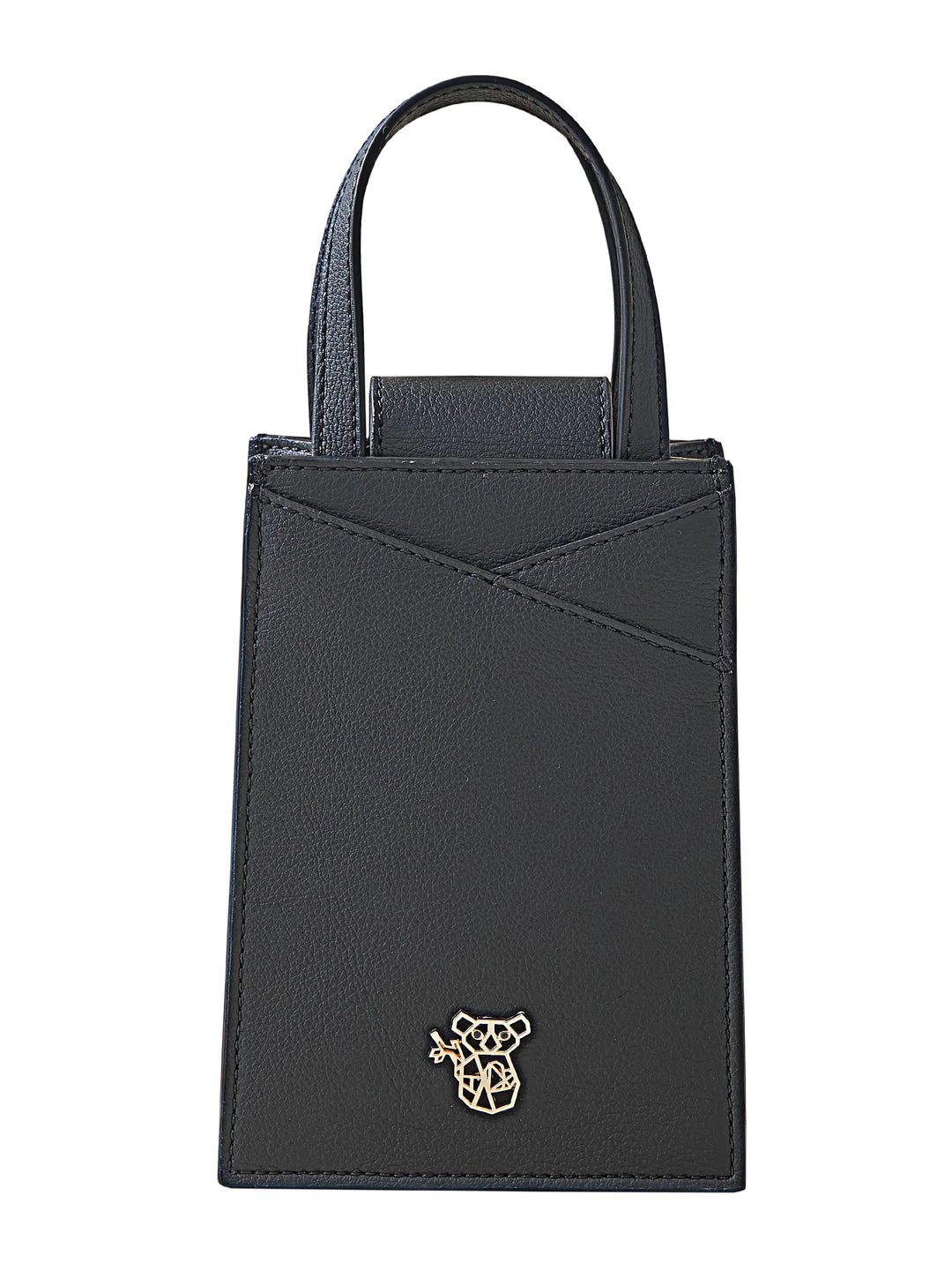 Mini Bag Koala Black | Sustainable | Cactus Leather