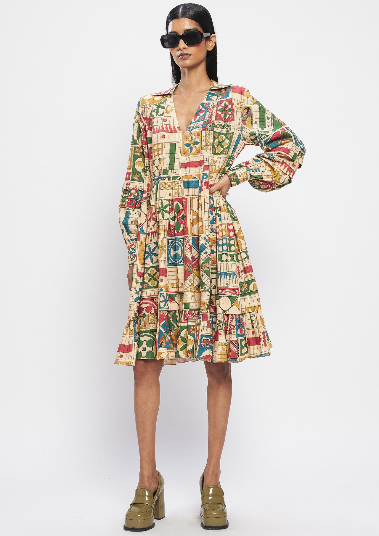 Bachpan Tiered Dress