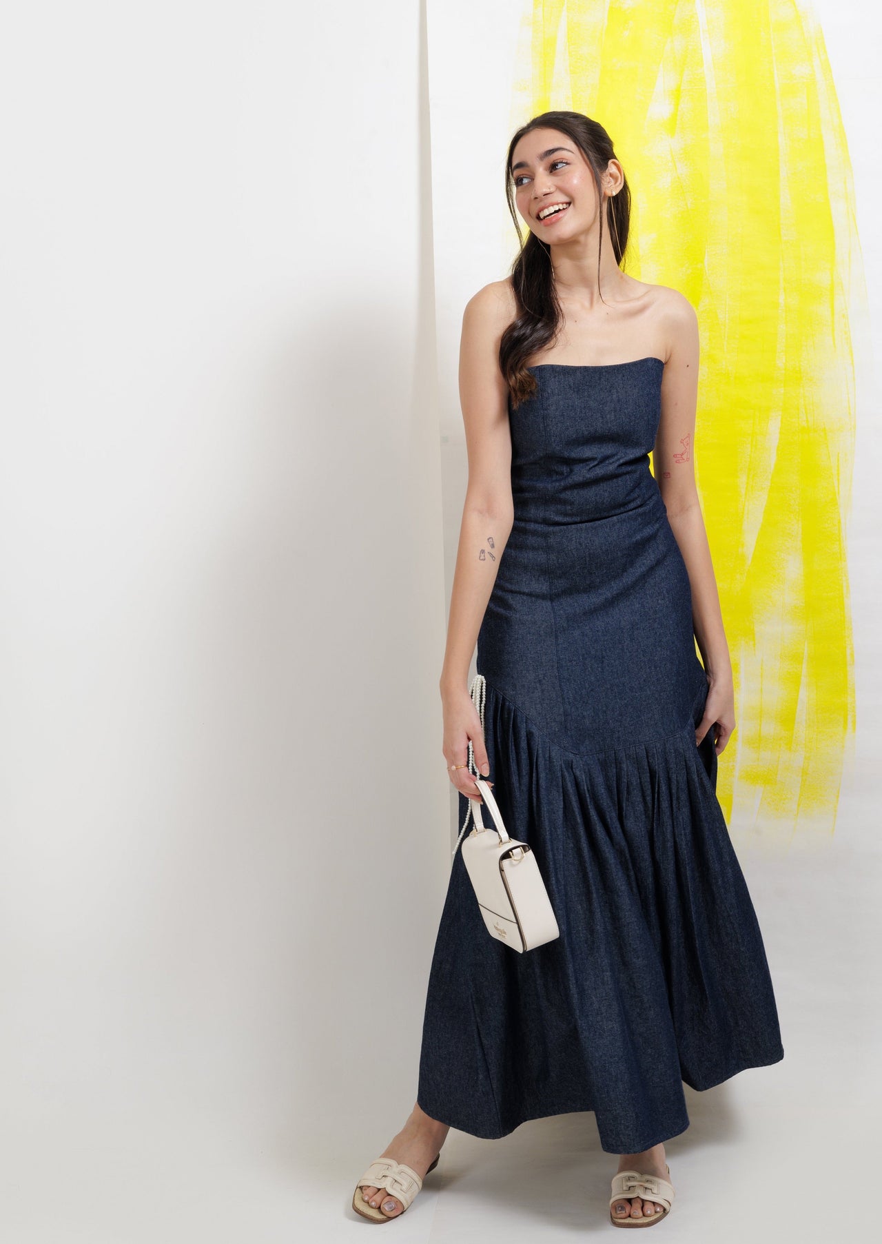 Navy Blue Horizon Dress