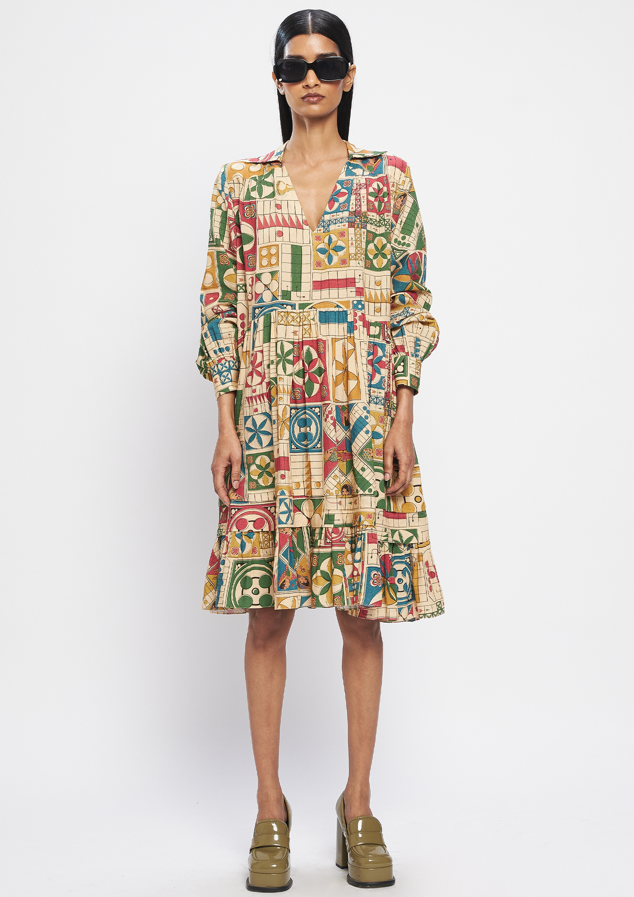 Bachpan Tiered Dress