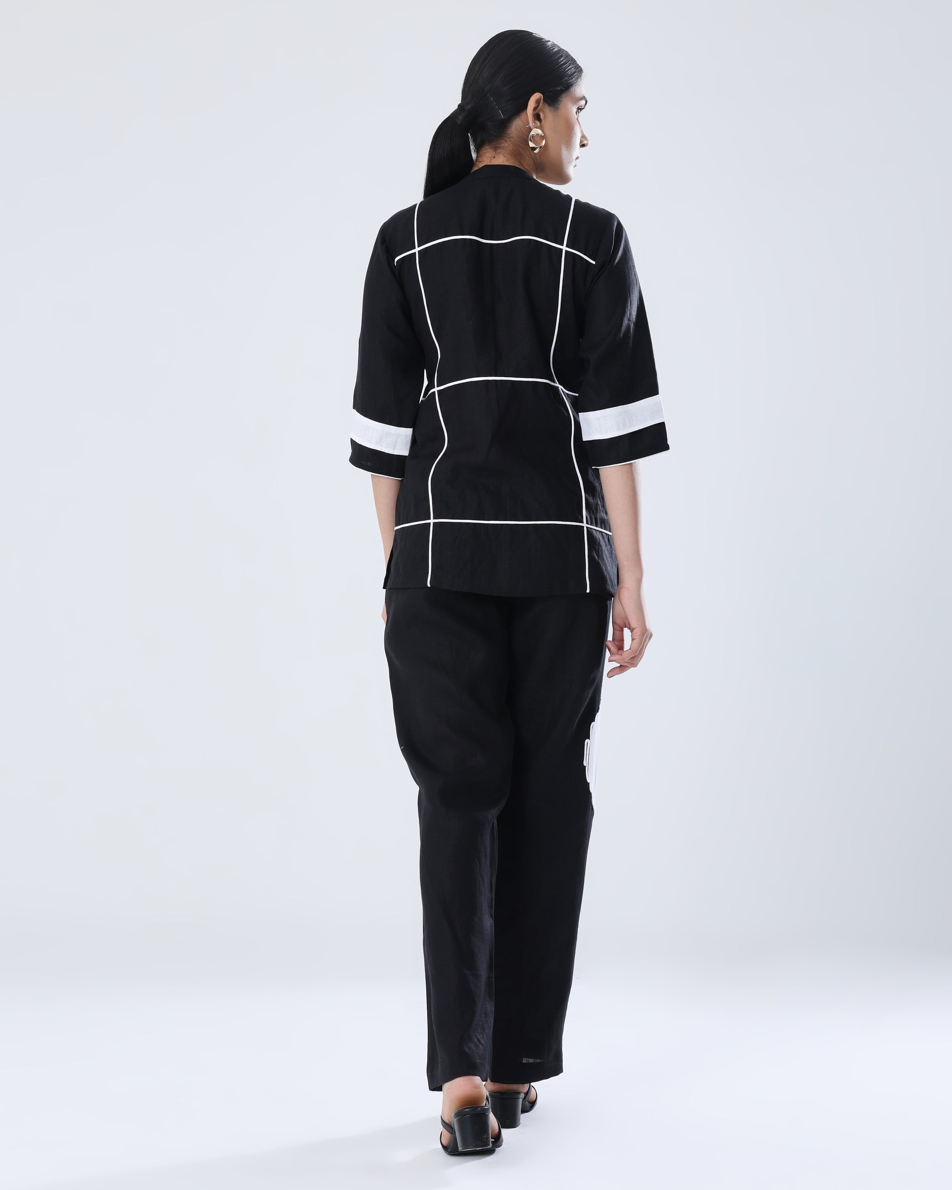  Black Comet Co-ord Set Back