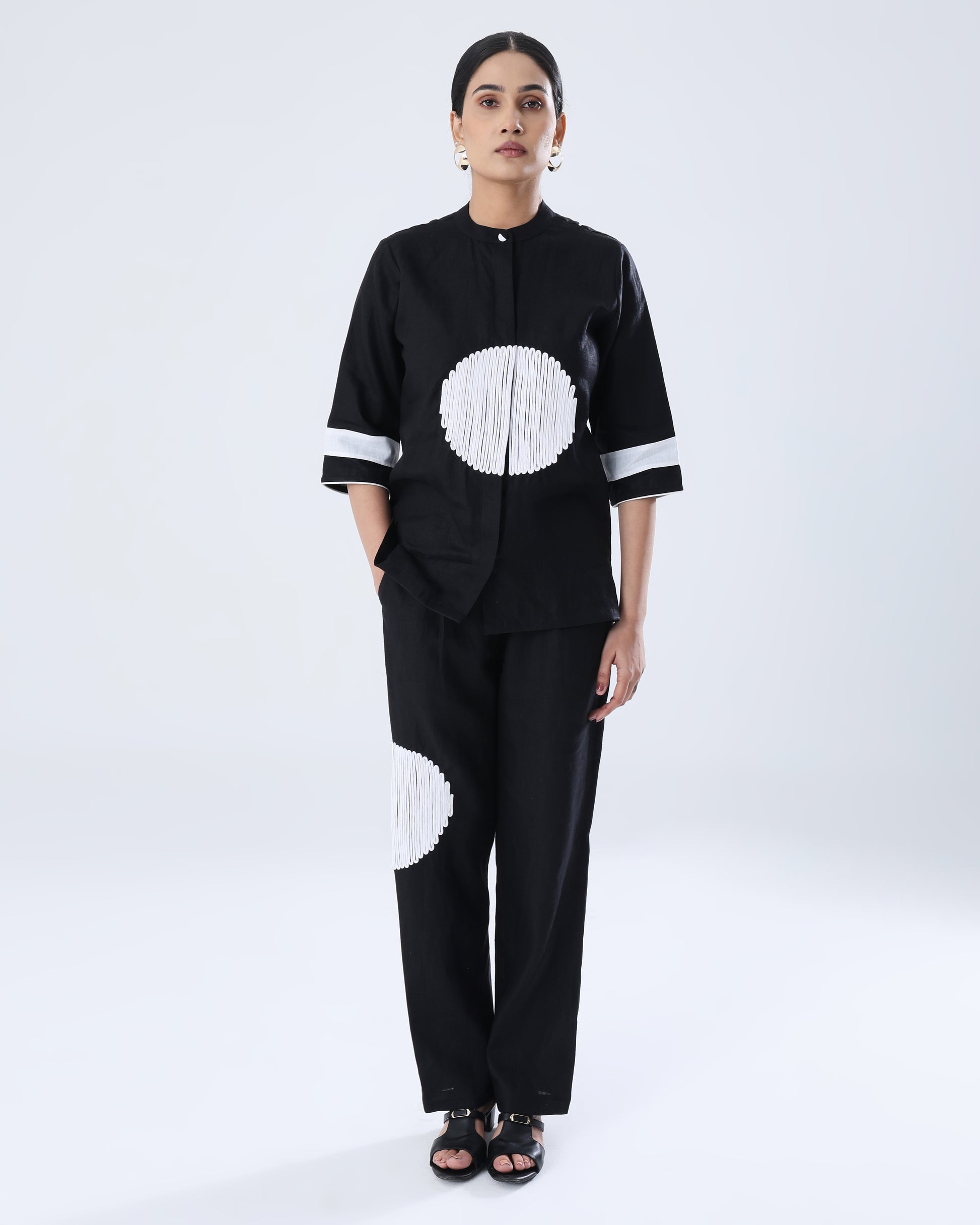  Black Comet Co-ord Set Front