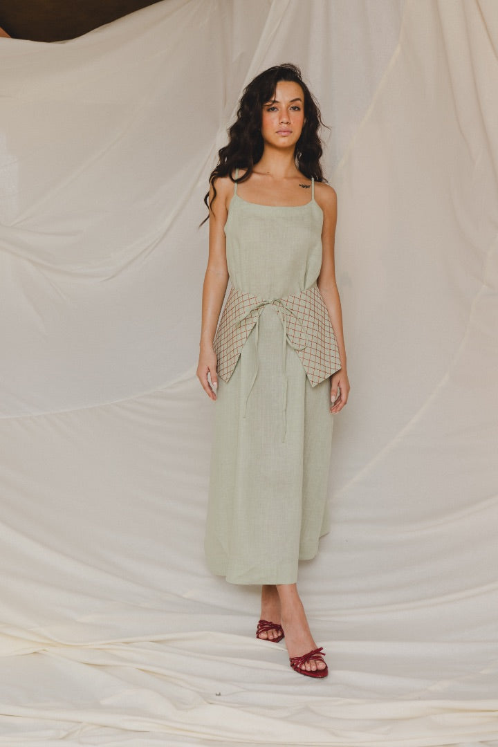 Mint Green Fauna Multifunction Dress