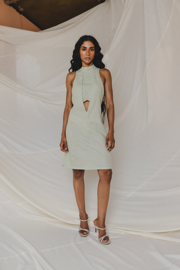 Mint Green Ava Backless Dress