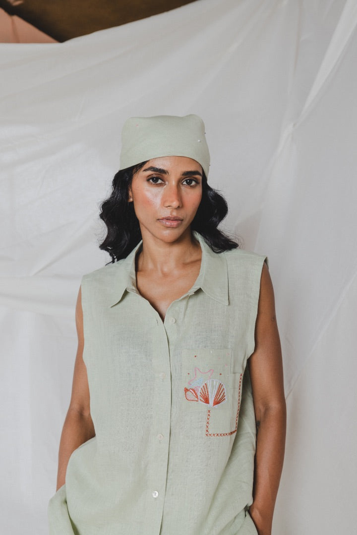 Mint Green Roma Shirt