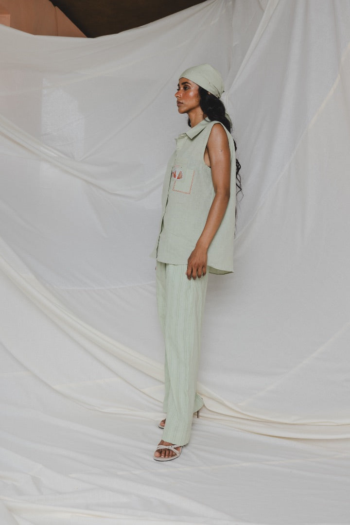 Mint Green Roma Co-ord Set