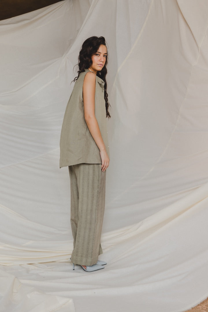 Sage Green Roma Shirt
