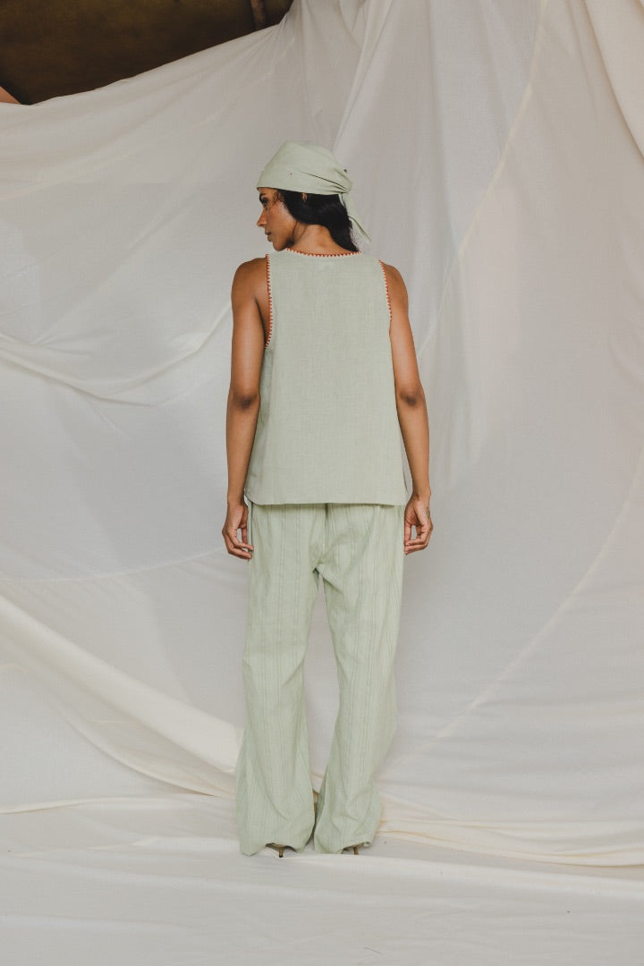 Mint Green Arlo Sleevless Top
