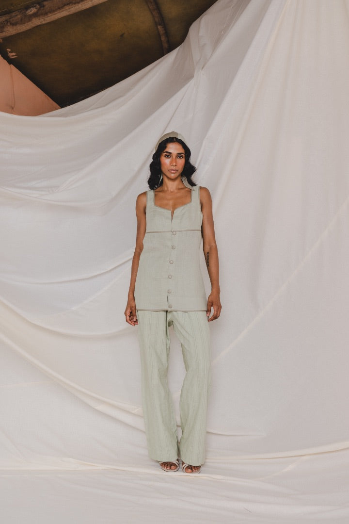 Green Maria Co-ord Set