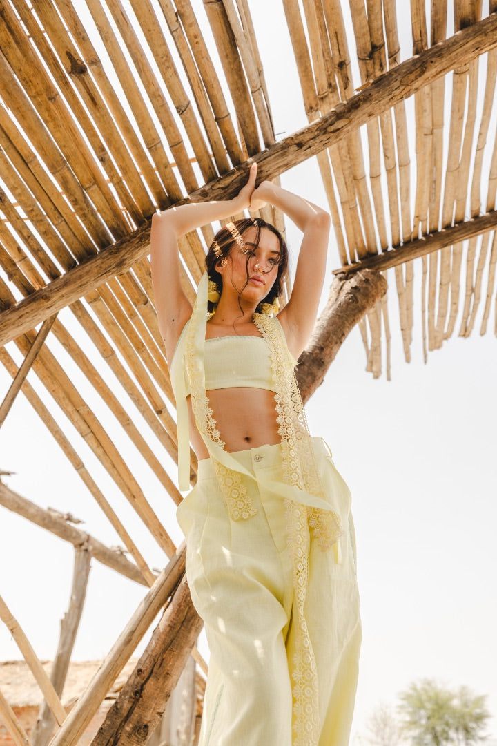 Yellow Lara Bustier