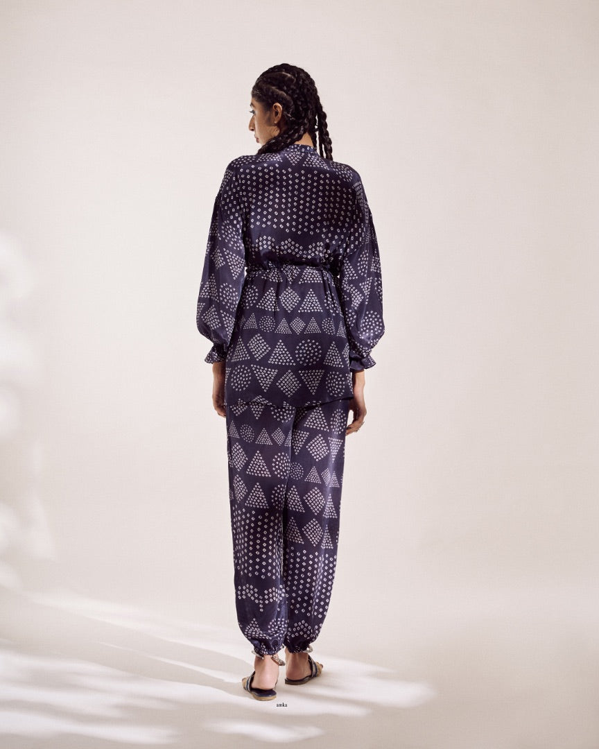 Bandhej coord set | Rajasthani print | crepe 