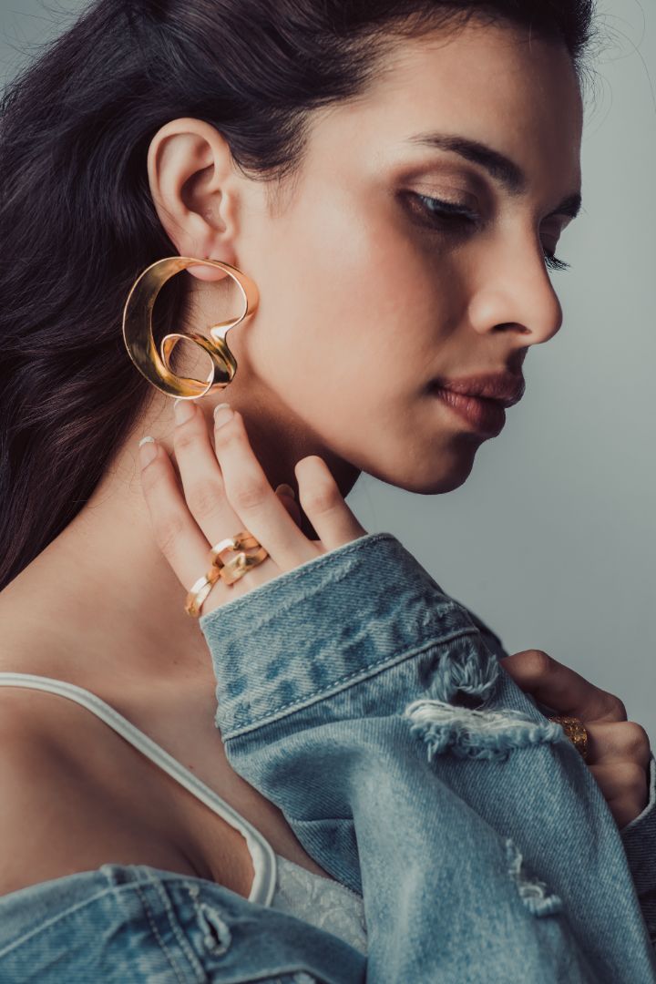 Twisted Hoop Earrings | Classic Echo Earrings | PAIVE