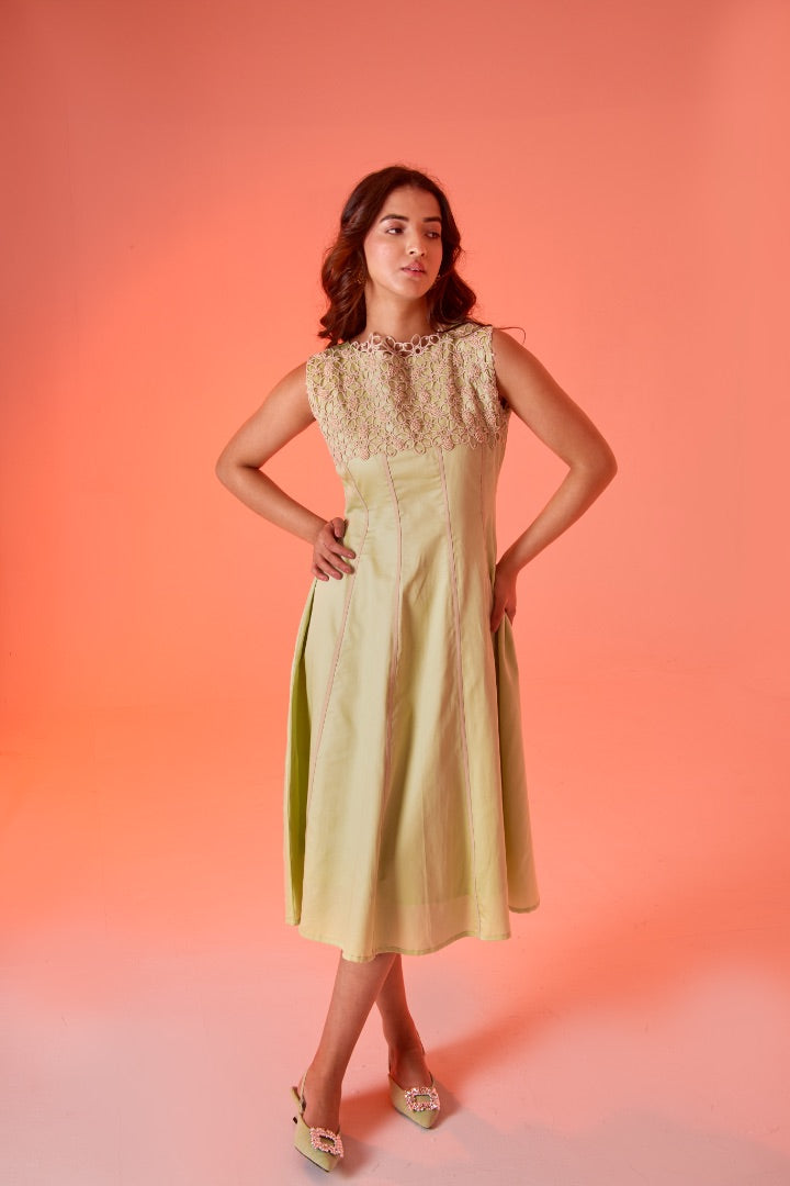 Leekgreen Jade Dress