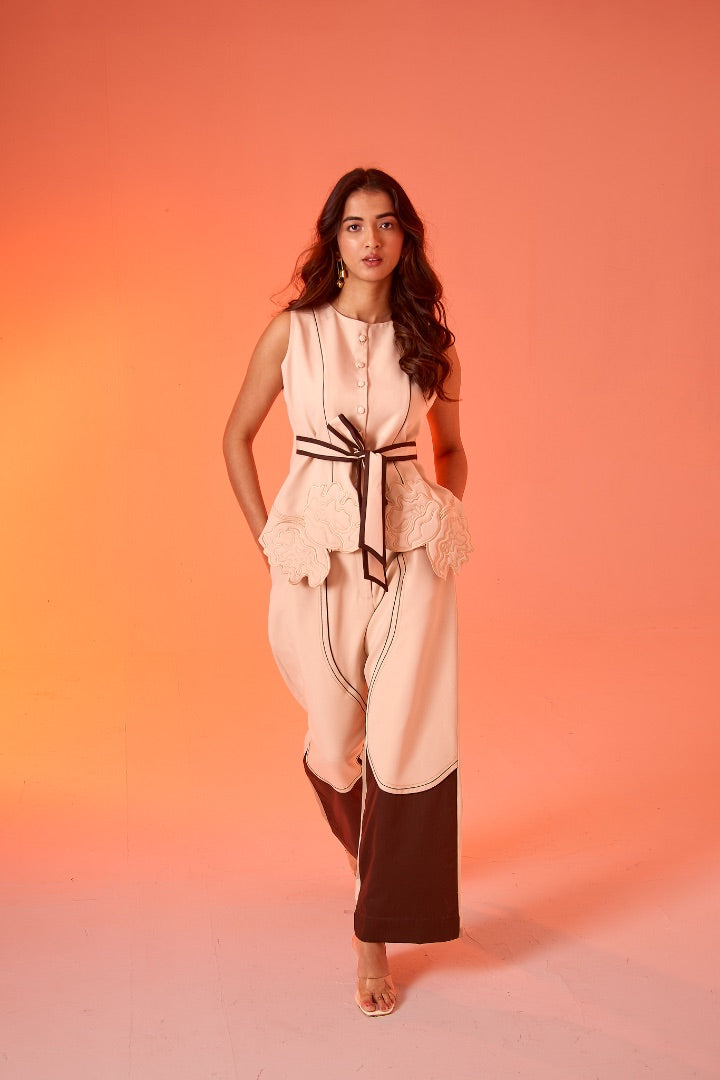 Cream Nyssa Co-Ord Set