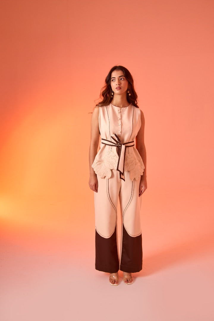 Cream Nyssa Co-Ord Set