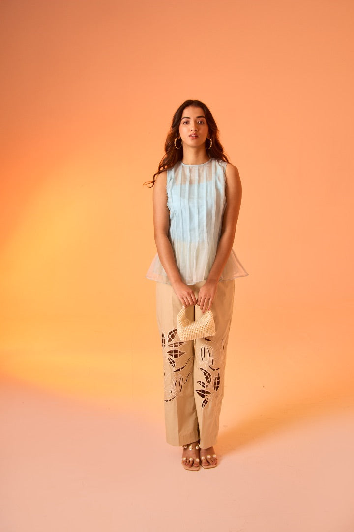 Cream Myst Pants
