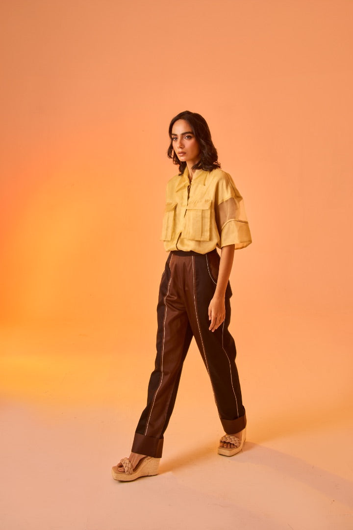 Dual-Toned Eve Pants