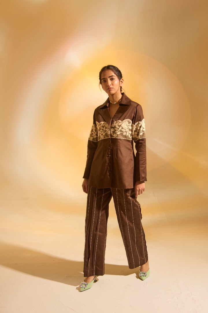 Fawn Blazer Set