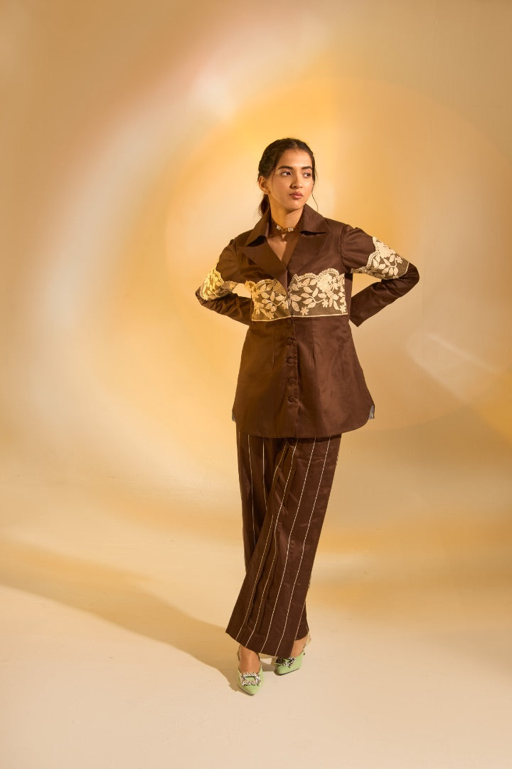 Fawn Blazer Set