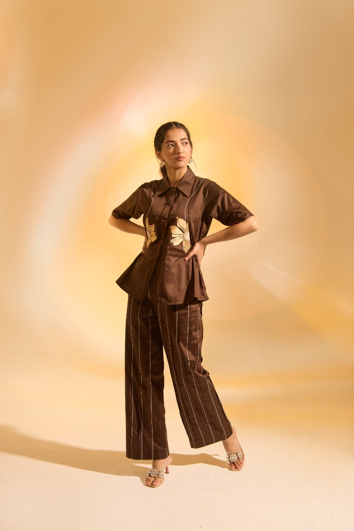 Brown Alina Shirt