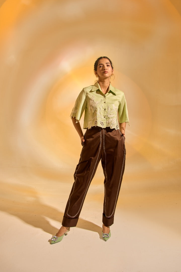 Brown Fiora Pants