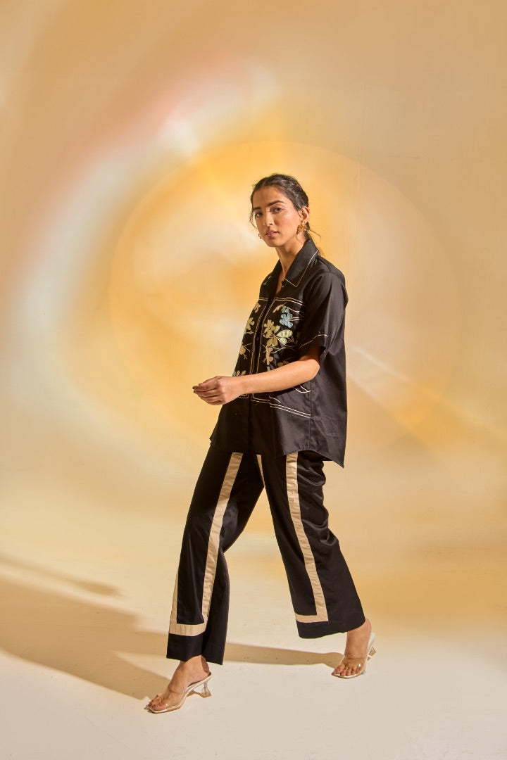 Black Laurel Pants
