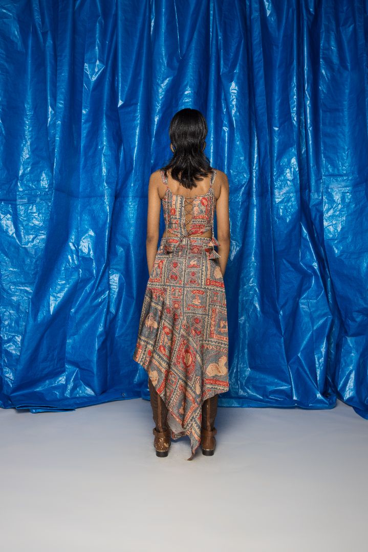 Printed Corset Top | Thappa Corset | PAIVE