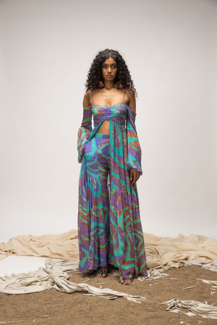 Off Shoulder Trendy Dress Design | Ooty Cape Co-Ord Set | Paive