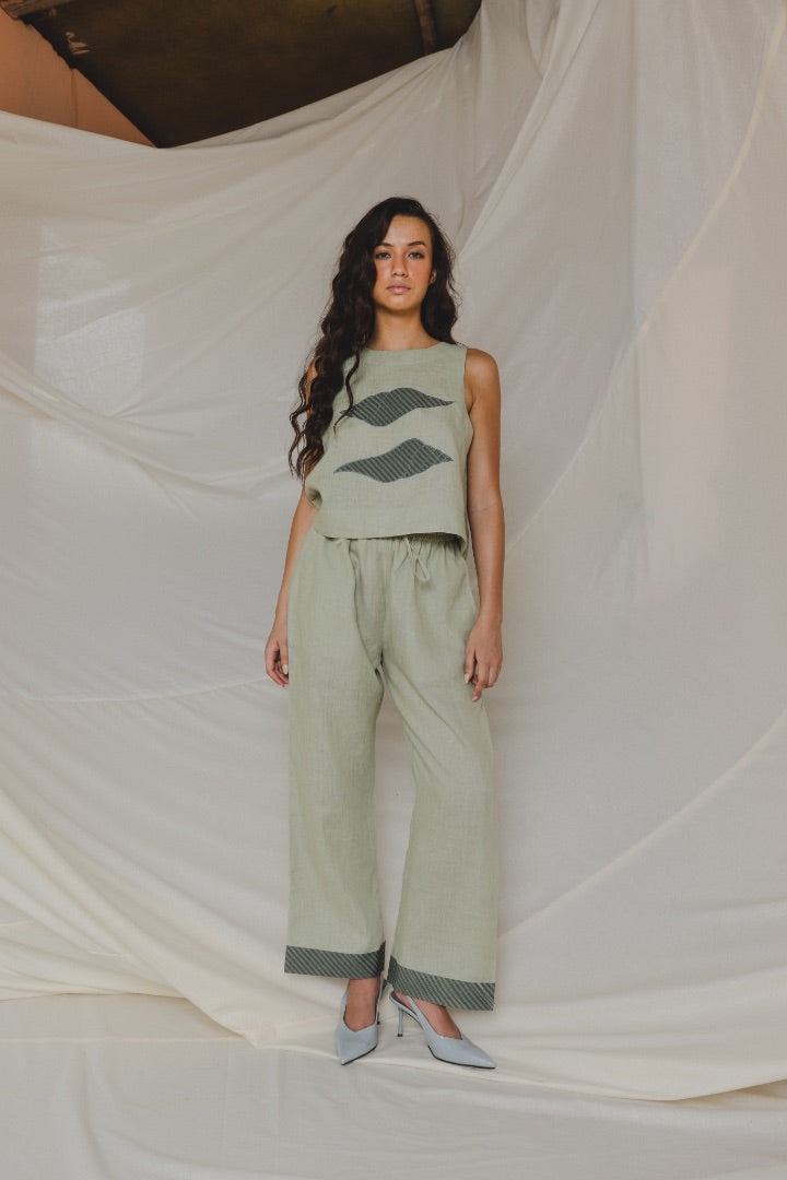Mint Green Naila Co-ord Set