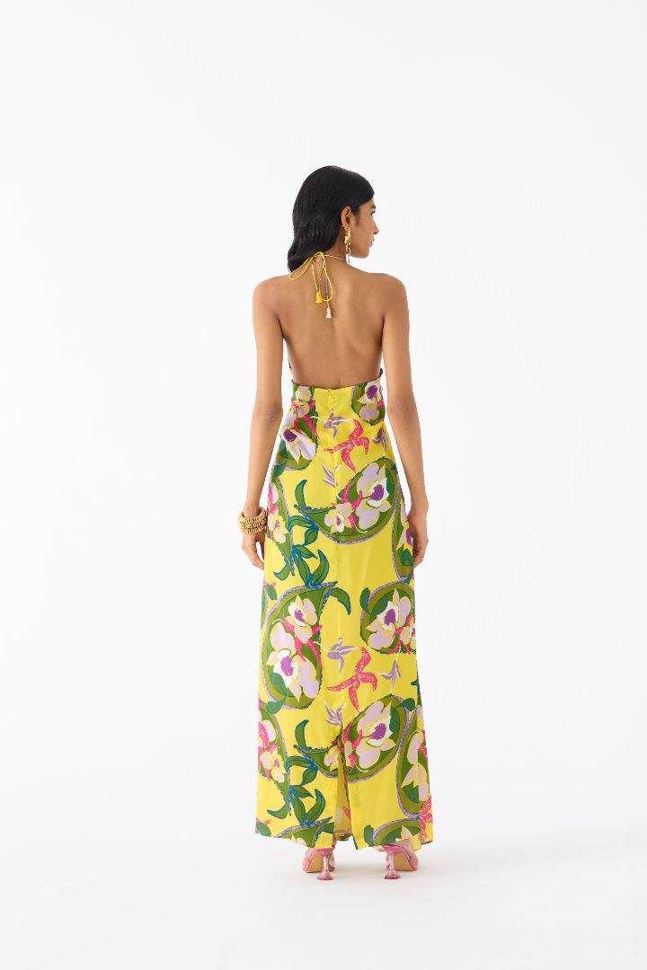 Paisley Center Knot Dress