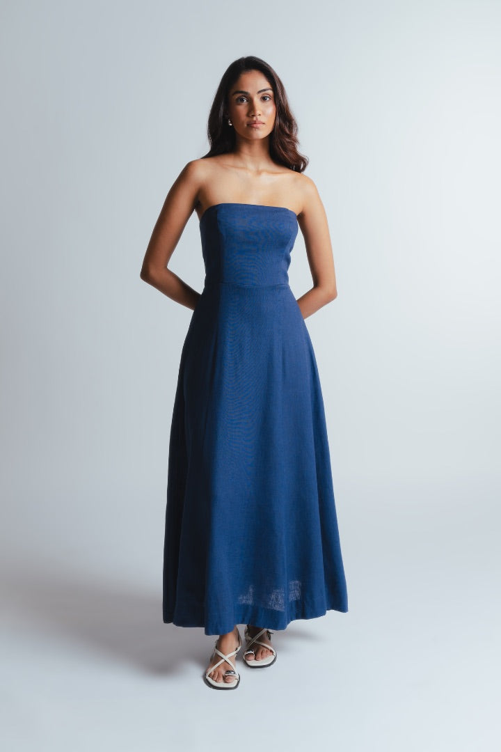 Blue Valerie Dress