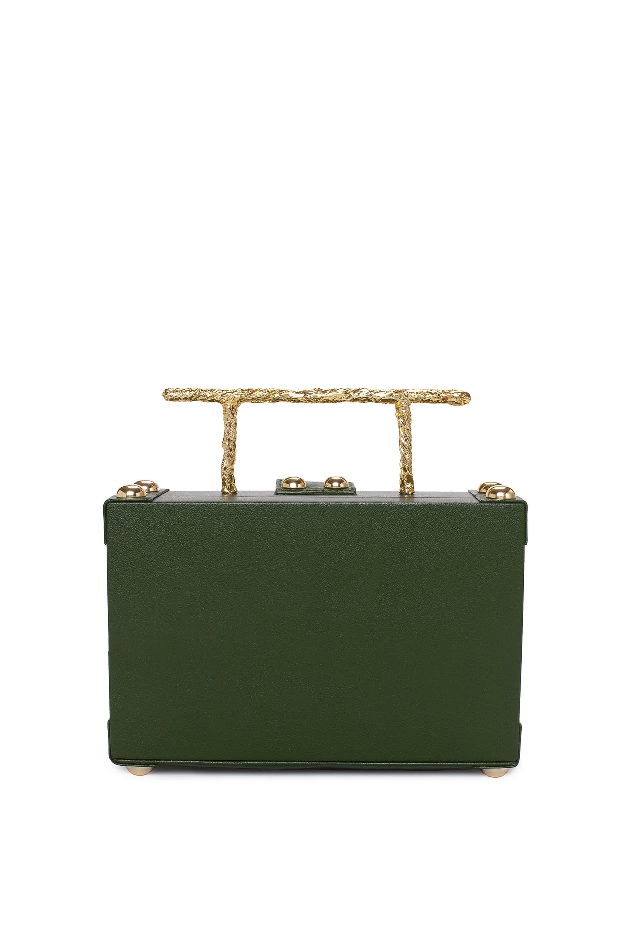 The Trunk Bag Mini in Green | Sustainable | Cactus Leather