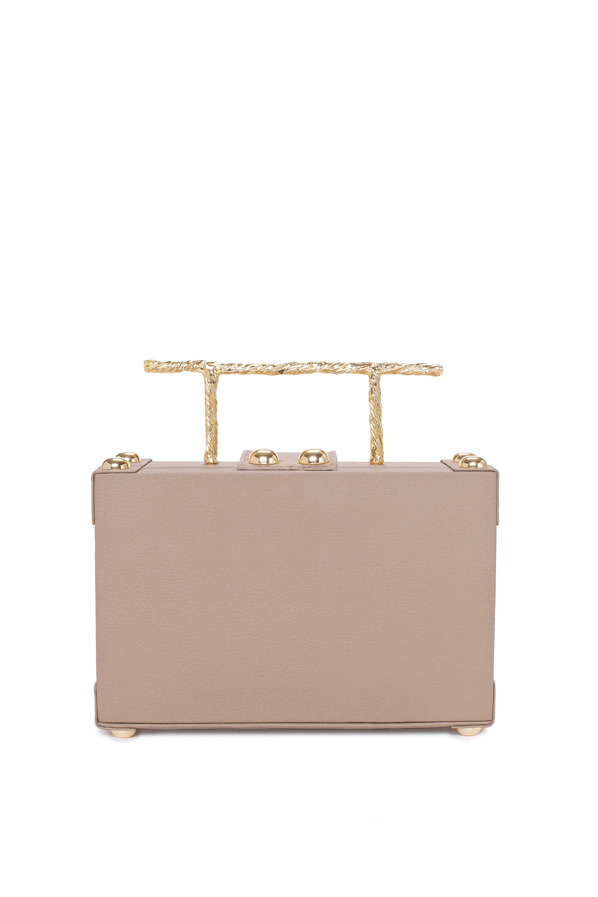 The Trunk Bag Mini in Beige | Sustainable | Cactus Leather
