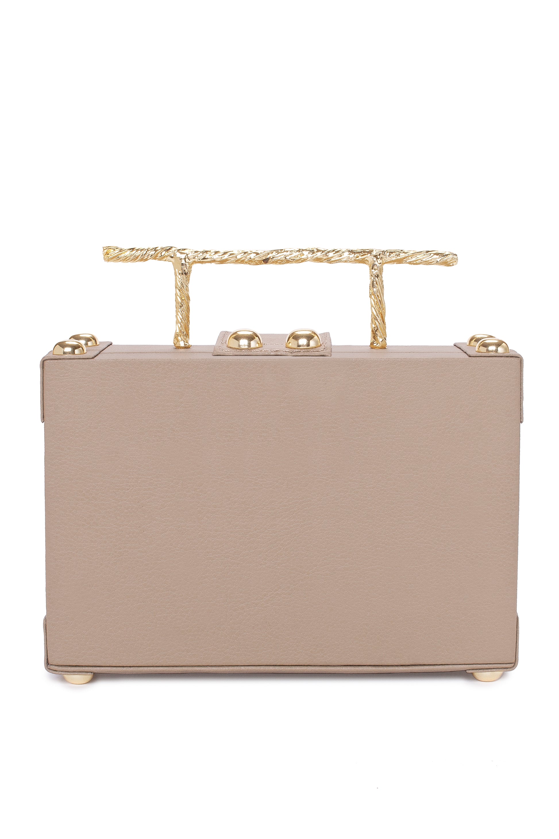 Trunk Bag Maxi in Beige| Sustainable | Cactus Leather