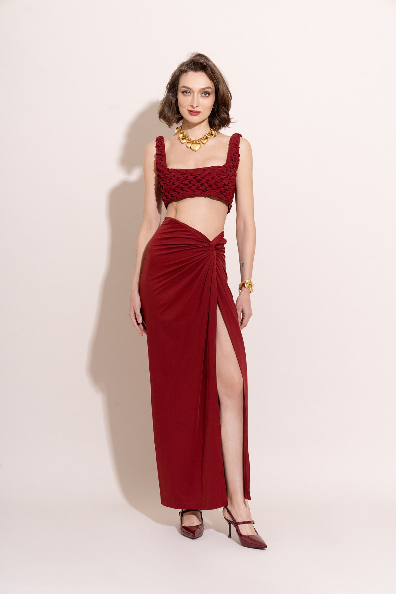 Merlot Juno Co-Ord Set