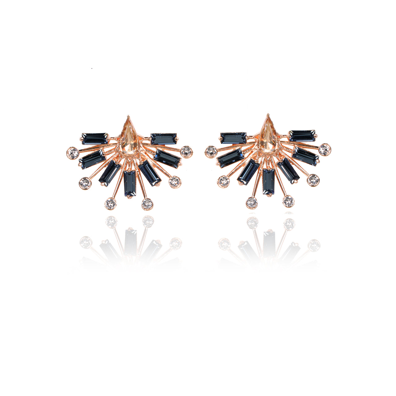 Cut Crystal Earrings | Bolero Earrings | PAIVE