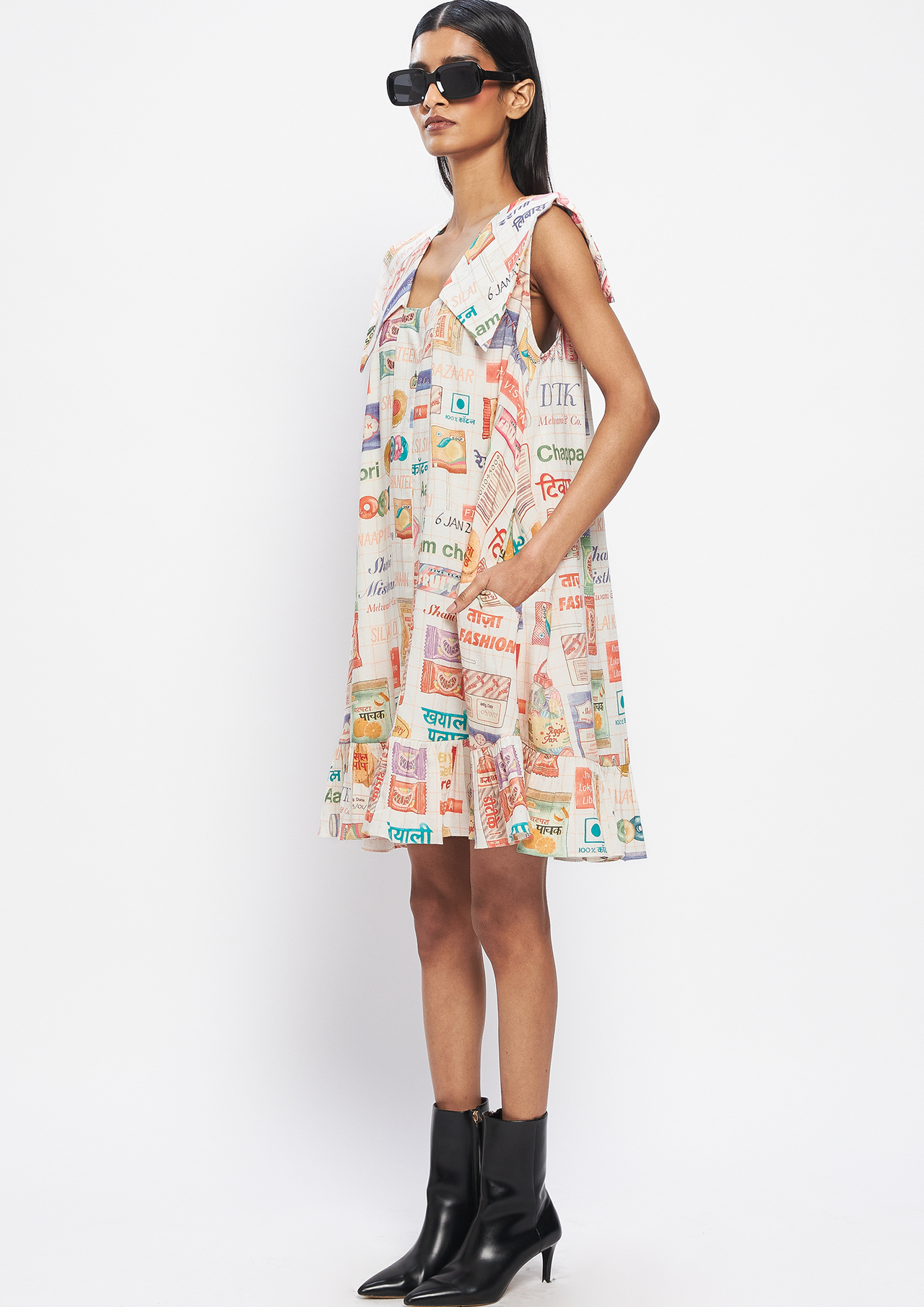 Chatori Flared Dress