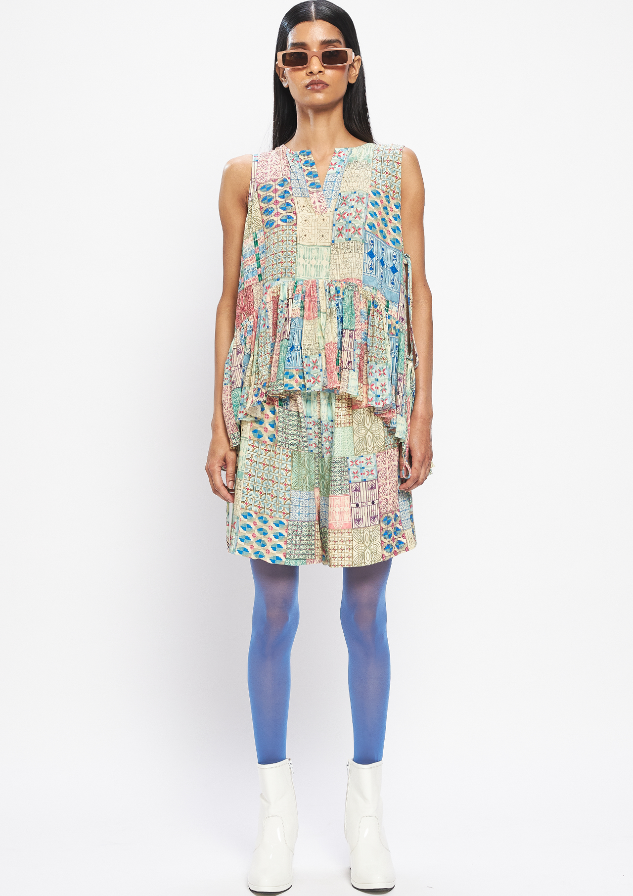 Rumaal Boxy Shorts