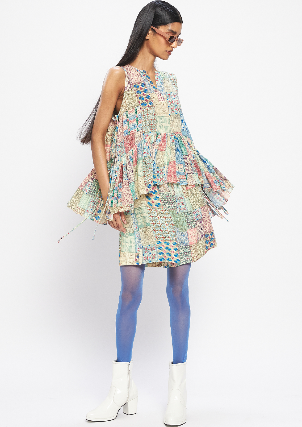 Rumaal Boxy Shorts