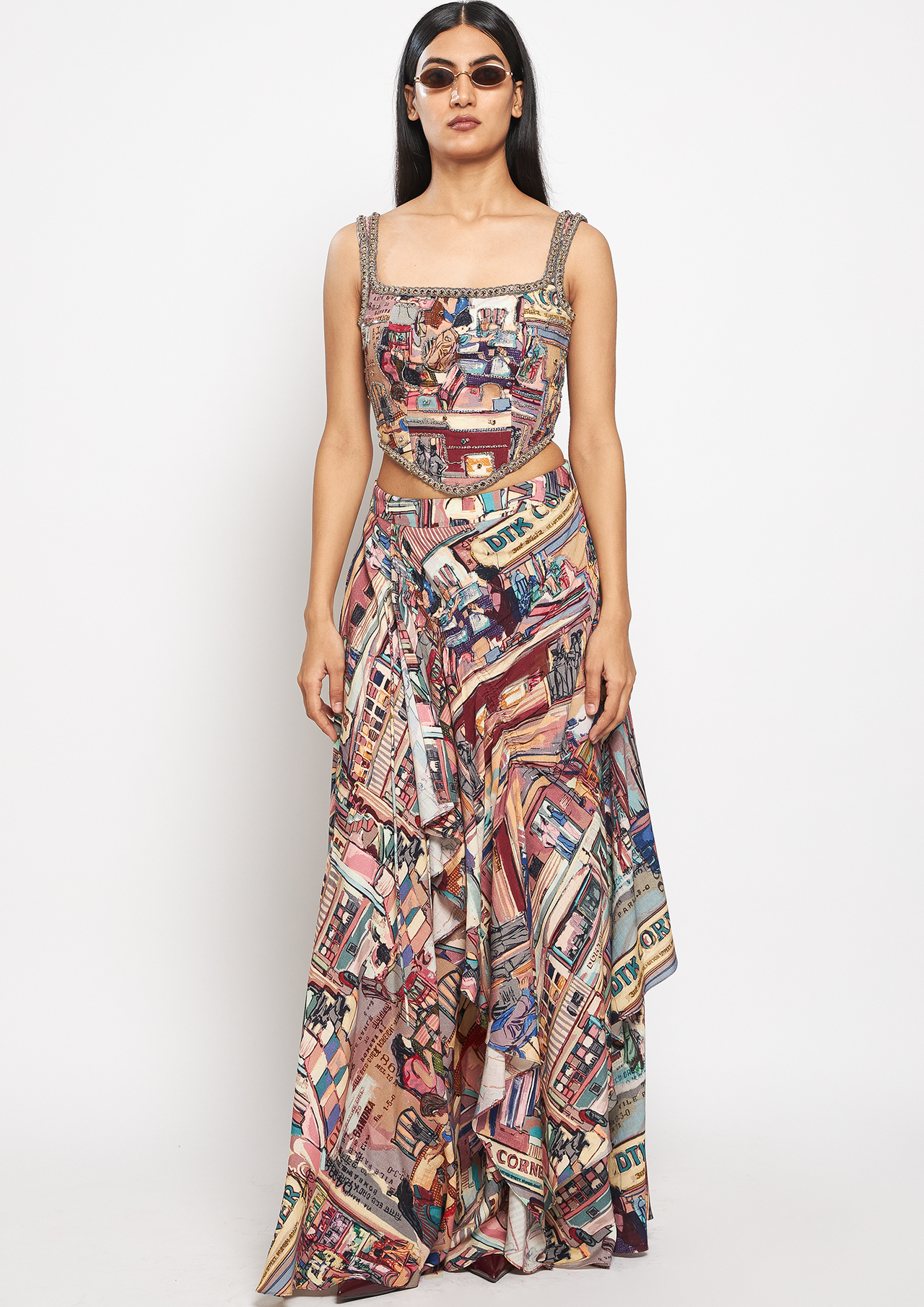 Qala Embroidered Corset