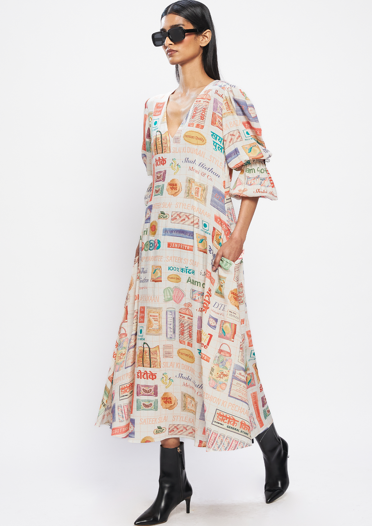 Chatori Midi Dress
