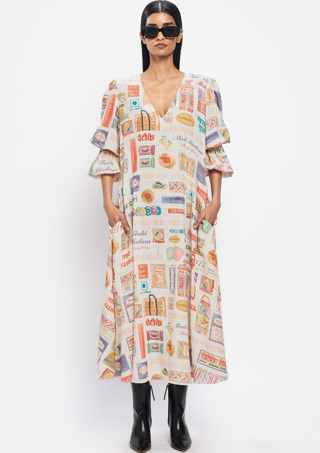 Chatori Midi Dress