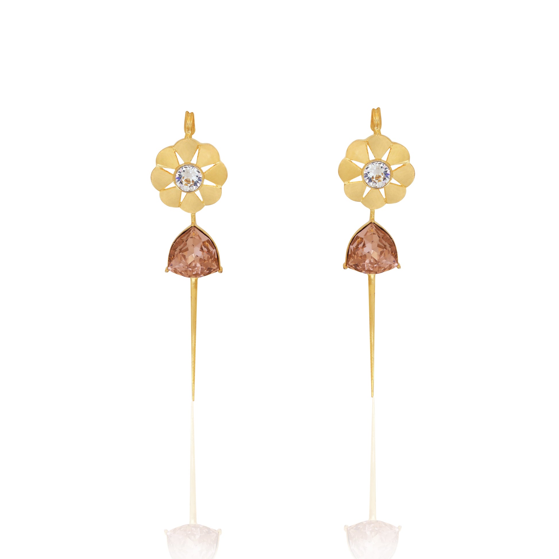 Handcrafted Swarovski jewelry | Vintage Lillis Earrings | PAIVE
