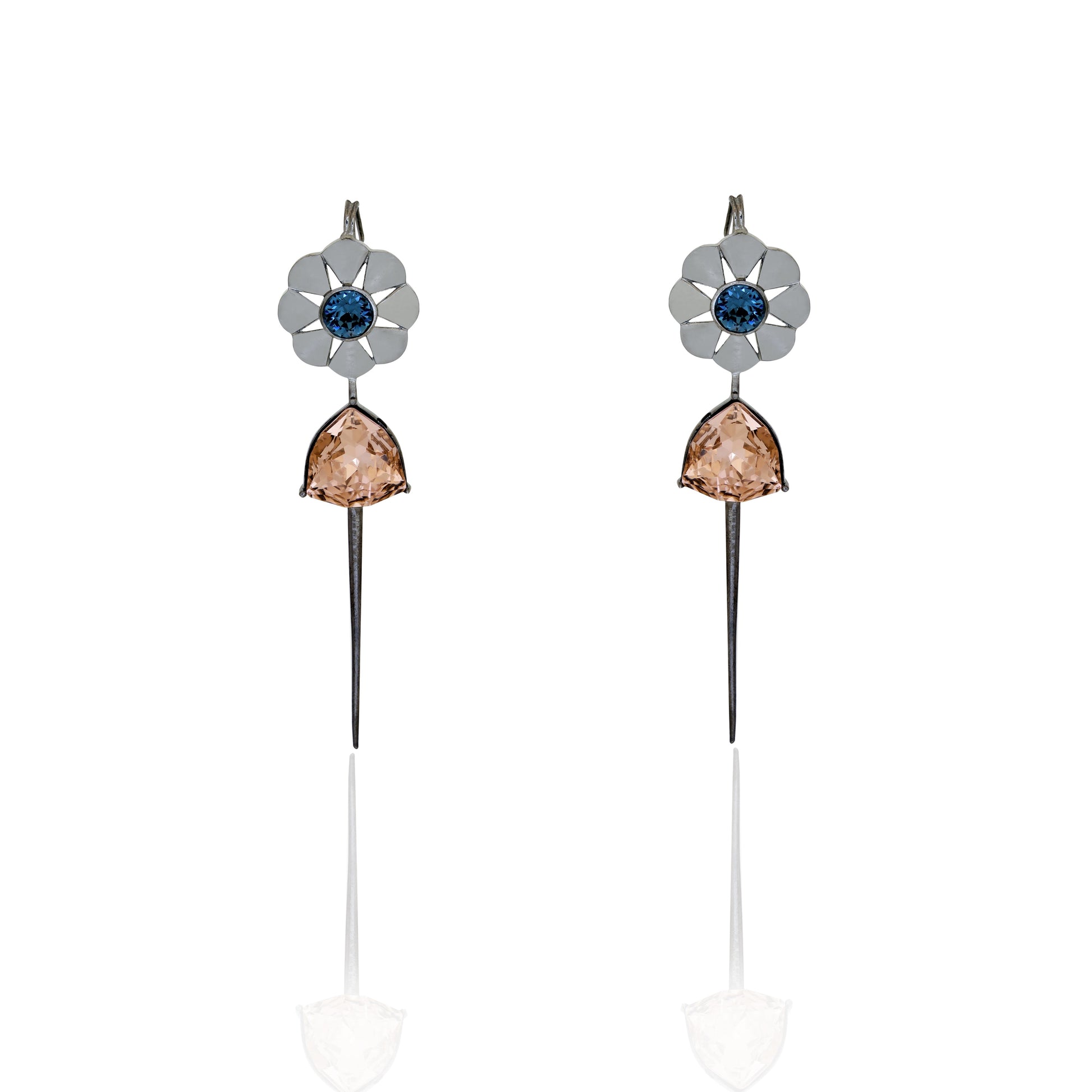 Handcrafted Swarovski jewelry | Vintage Lillis Earrings | PAIVE