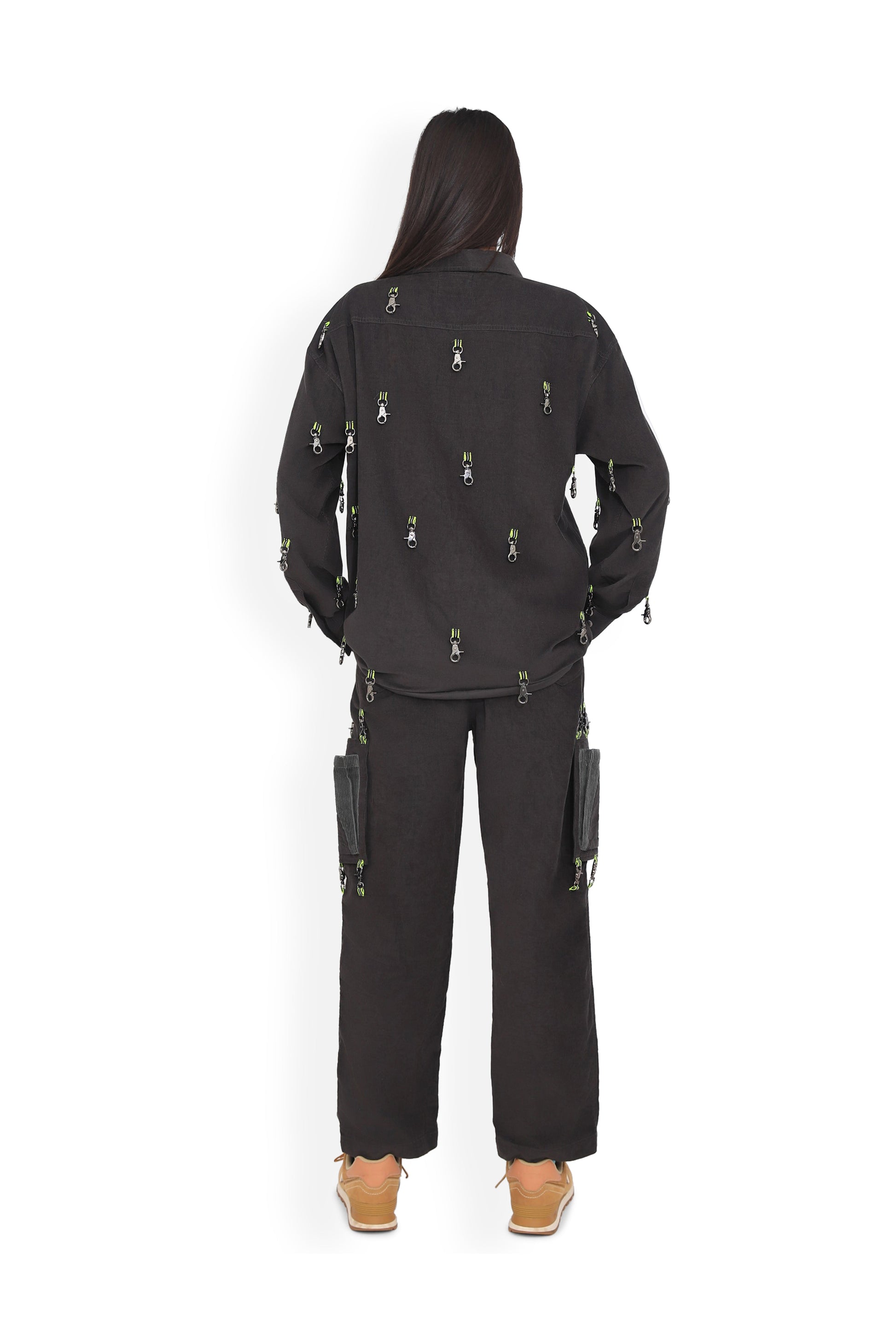 Black Hook Co-ord Set | Corduroy 