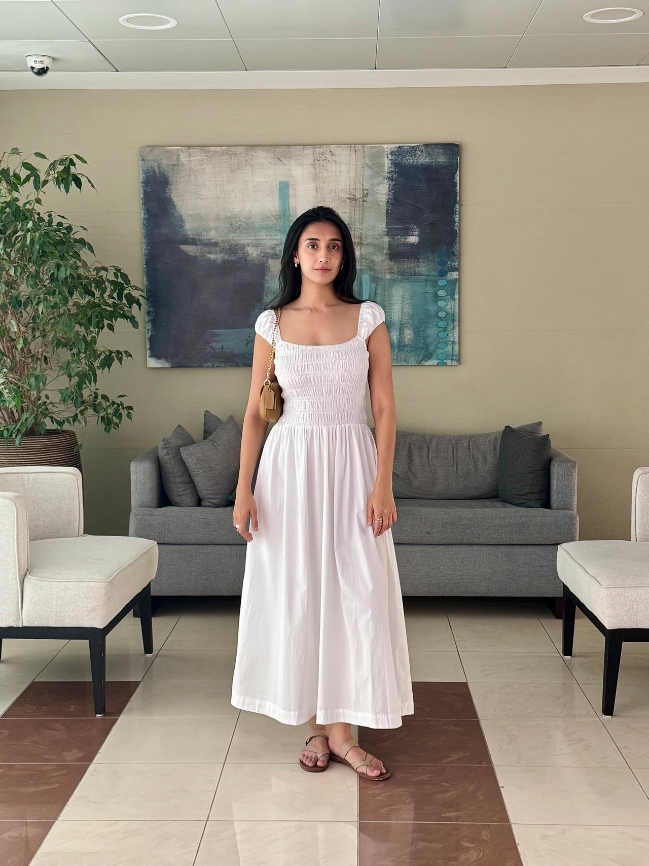 White Ana Dress